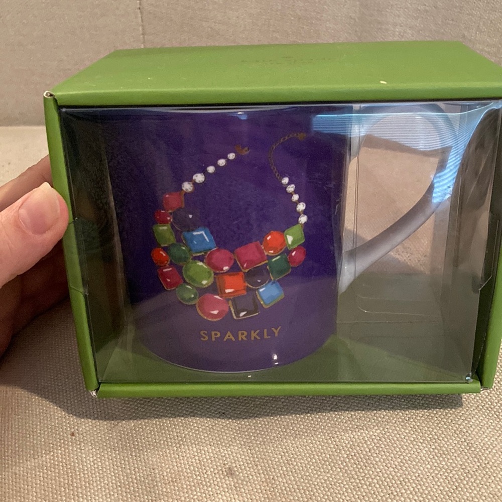 Kate Spade by Lenox Things We Love Sparkly Coffee Mug